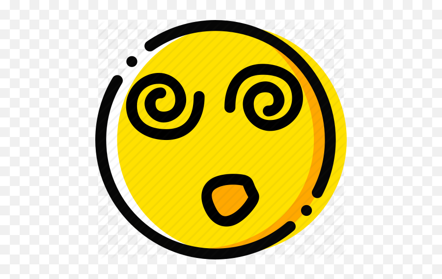 Dazed Emoji Emoticon Face Icon - Stupor Clipart,Dazed Emoji