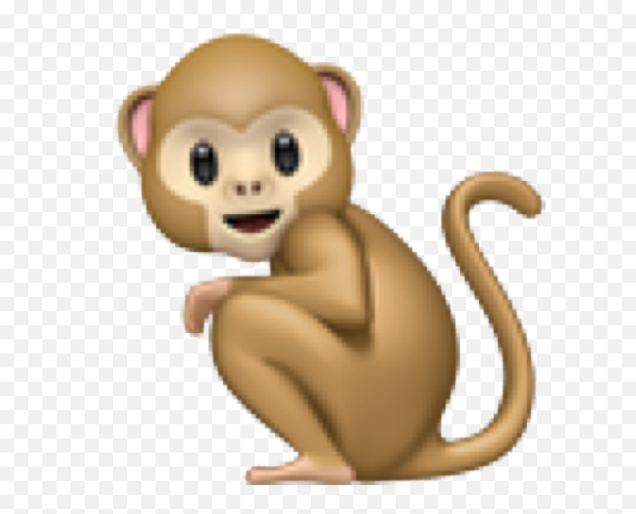 Emojiiphone Chango Mono Sticker Freet - Whatsapp Monkey Emoji Png,Mono Emoji