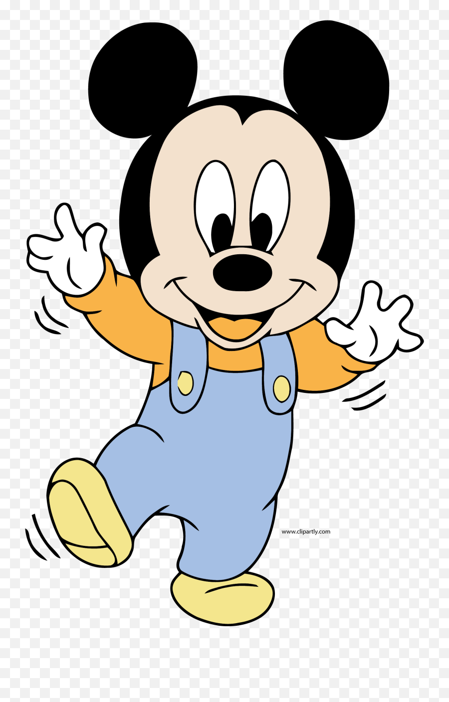 Disney Baby Mickey Balance Clipart Png - Baby Mickey Mouse Cartoon Drawing  Emoji,Mickey Mouse Emoji - free transparent emoji 