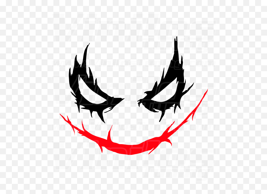 Joker Clipart - Png Download Full Size Clipart 2555981 Joker Smile Png Emoji,Joker Emoji