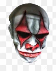 Free Clown Face Psd Vector Graphic - Vectorhqcom Scary Clown Face Emoji,Clown Emoticon