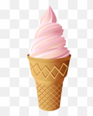Download Free Png Pink - Ice Cream Illustration Tutorial Emoji,Cone Emoji