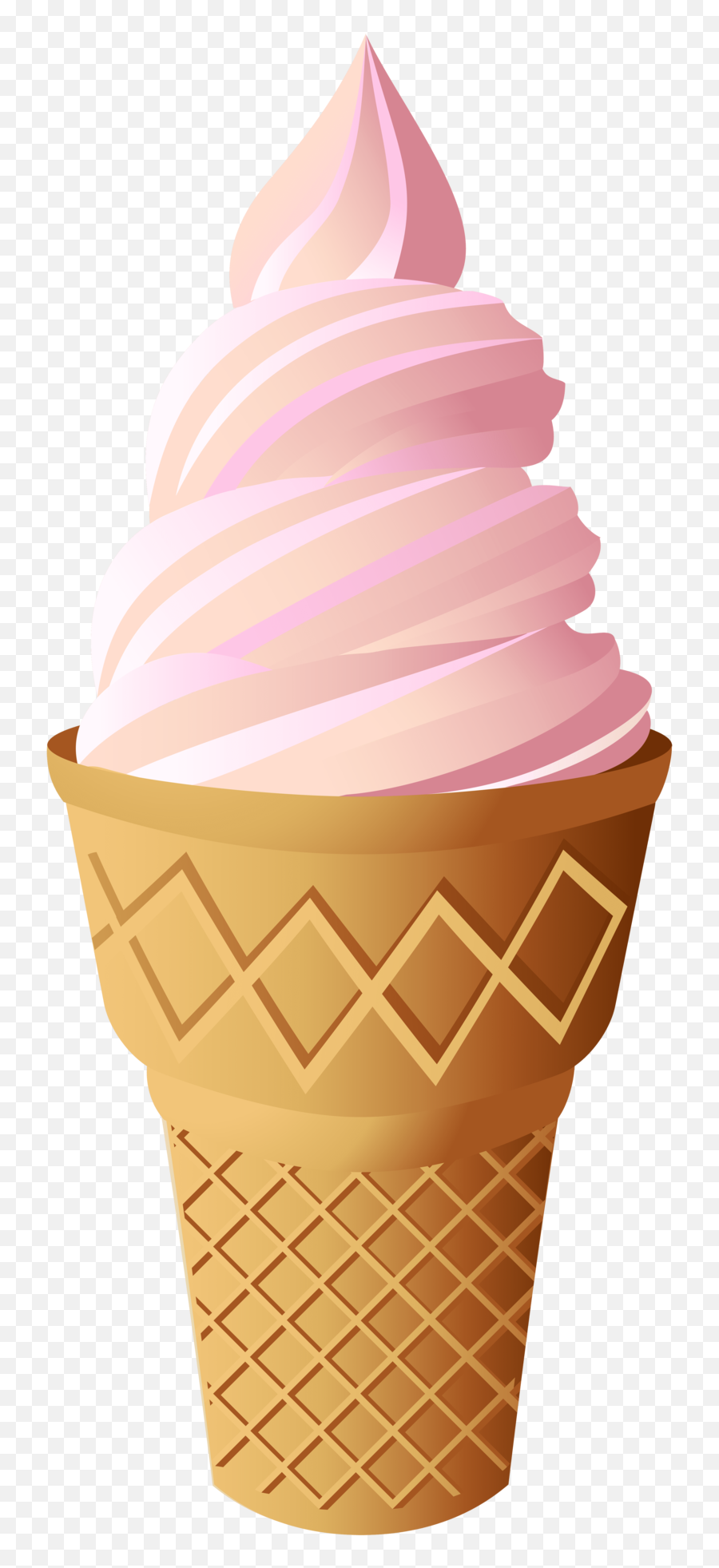Download Free Png Pink - Ice Cream Illustration Tutorial Emoji,Cone Emoji
