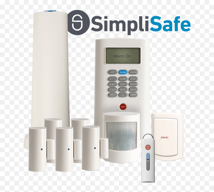 Simplisafe 10 - Piece Wireless Home Security System Simplisafe Emoji,Burglar Emoji