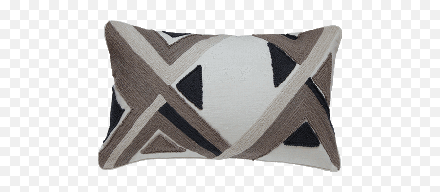 Chevron Decorative Pillow - Cushion Emoji,100 Emoji Pillow