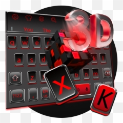 3D Red Keyboard Theme - Apps on Google Play Computer Emoji