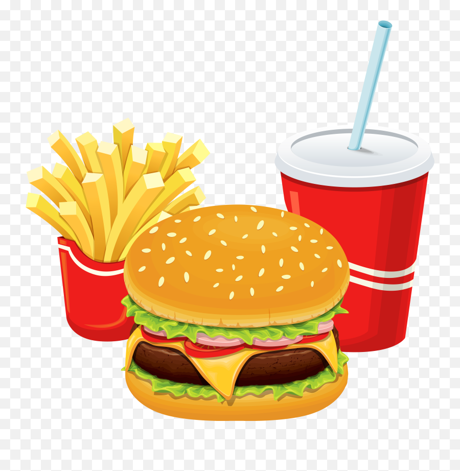 Collection Of Fries Clipart - Hamburger And Fries Clipart Emoji,French Fry Emoji