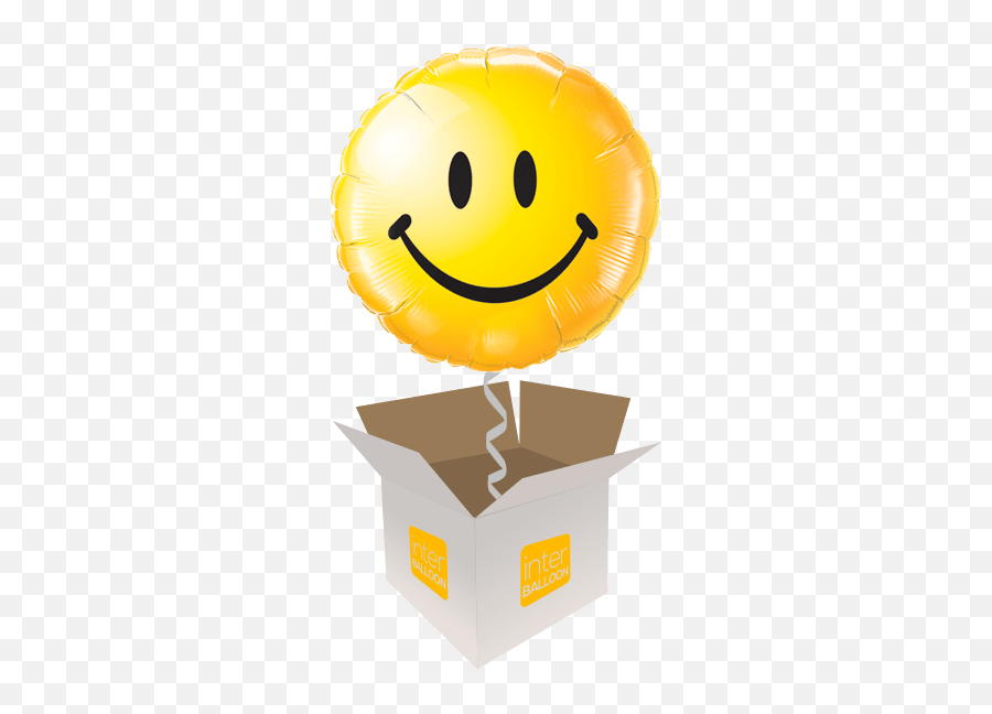 Emoji Helium Balloons Delivered In The Uk By Interballoon - Balloon Gold 1 Png,What Is Emoticon