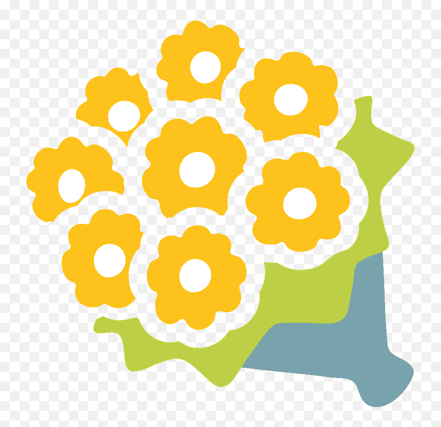 Bouquet Emoji Clipart Free Download Transparent Png - Emoji,Nature Emojis