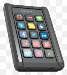 Infinitton 45 Unique keyboards Computer projects Mini - Programmable Keypad Emoji