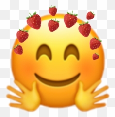 Halo Hai Smile Iphone Emoji Emojiiphone - Smiley Face Emoji,Emoji With Halo