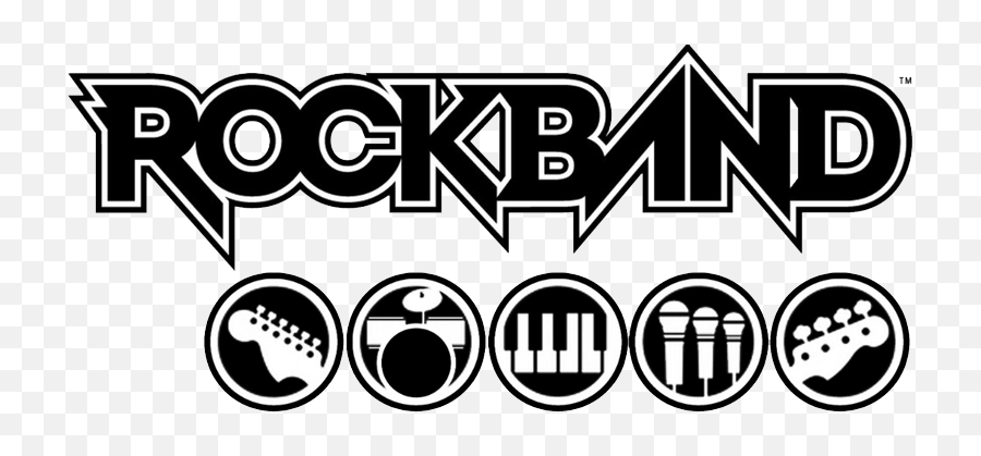 Rock Music Png - Rock Band Logo Game Emoji,How To Make Emoticons With Keyboard