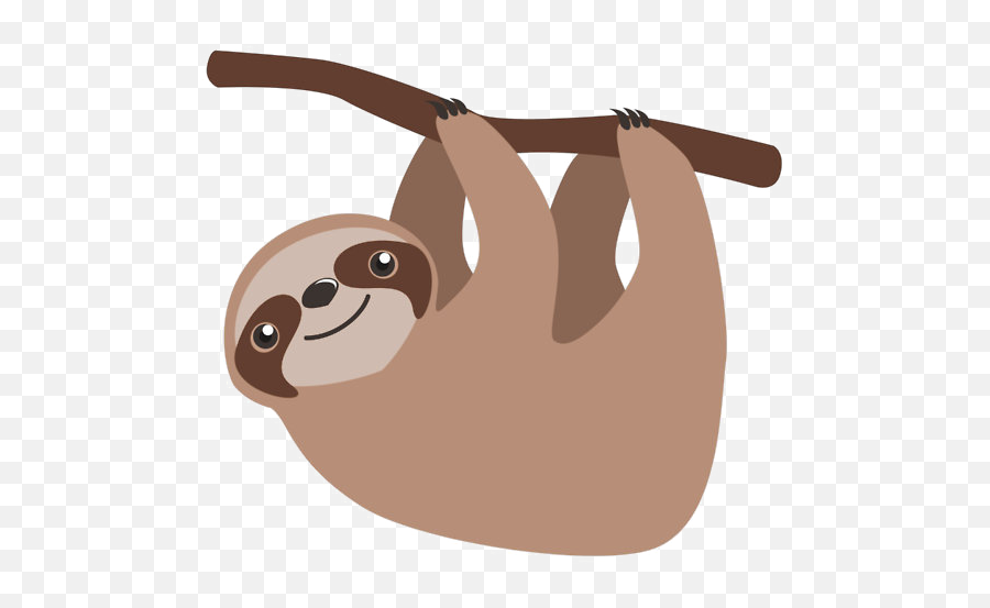 Sloth Png - Sloth Clipart Transparent Background Emoji,Baby Named An Emoji