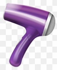 Hairdryer Blowdryer - Purple Hair Dryer Vector Emoji,Blow Dryer Emoji