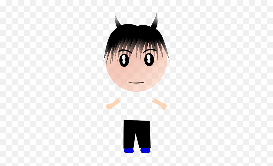 Devilish Boy - Clip Art Emoji,Side Eye Emoticon