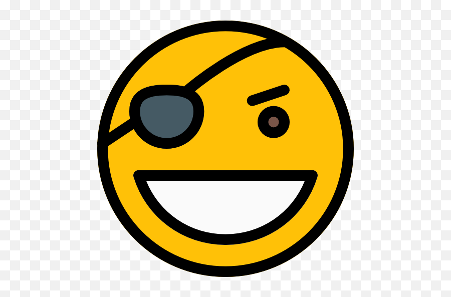 Pirate - Pirate One Eye Cover Emoji,Stop Emoticons