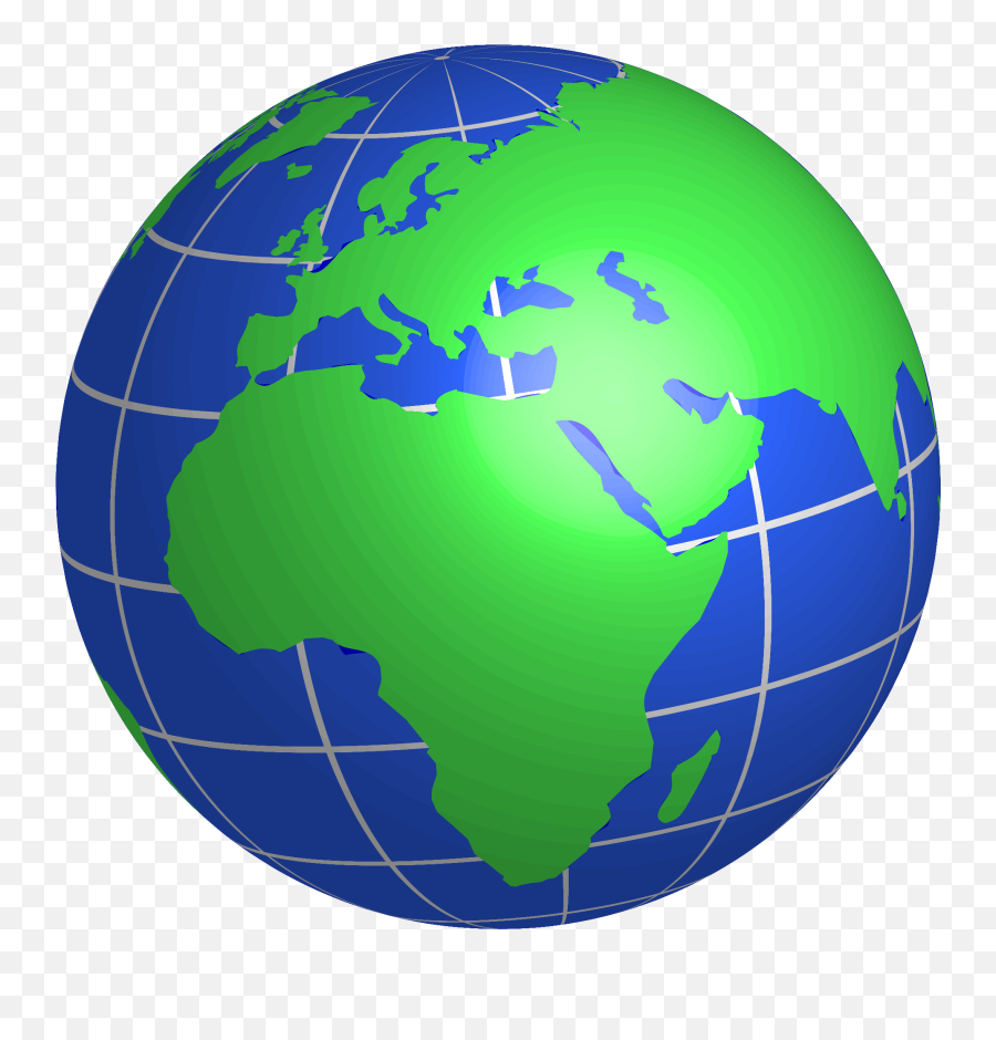 Globe Icon Transparent Background - Clipart Globe Emoji,Globe Emoticon