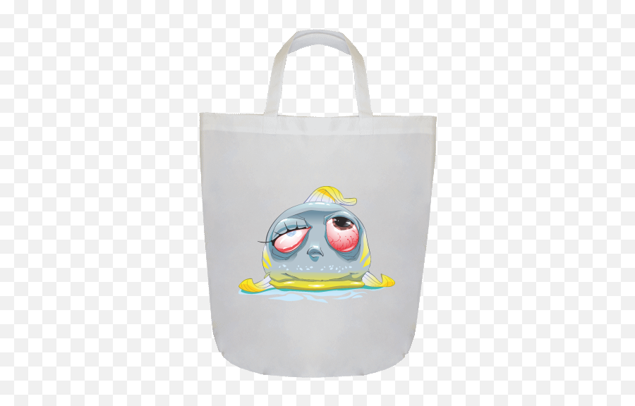 Shopping Bag 42 X 45 Cm - Tote Bag Emoji,Pisces Emoticon