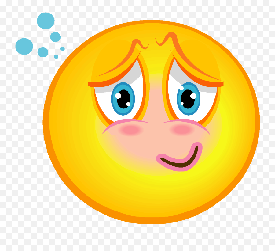 Presentation Name - Embarrassed Faces Emoji,Emoticon Avergonzado