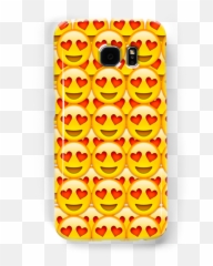 Heart Eyed Emoji - Mobile Phone Case Clipart Large Size