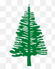 Clipart forest evergreen tree - Norfolk Island Flag Emoji