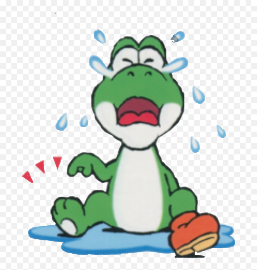 Yoshi Sad Hurt Freetoedit - Yoshi Lost The Shoe Emoji,Yoshi Emoji