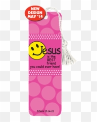 Bookmark - Jesus is the Best Friend Smiley Emoji