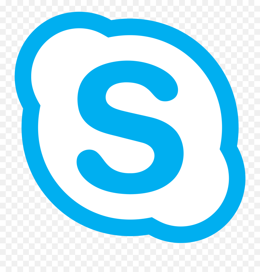 Logo Skype U2013 Download Free Skype Pc 2018 U2013 Brasol - Transparent Background Skype Logo Png Emoji,Skype Emoticon Mooning