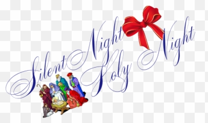 Silent Nightholynight Christmas Redbow Manger - Illustration Emoji,Emoji Silent Night