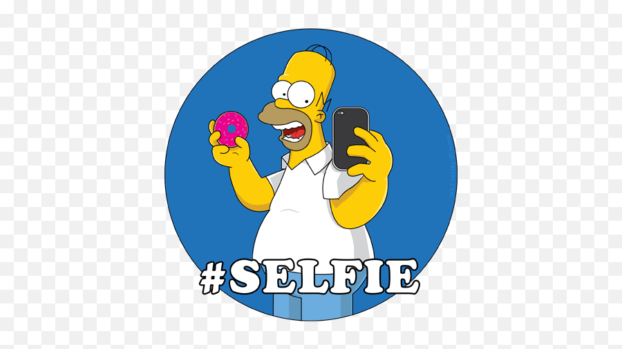 Score Selfie By Artofplo On Threadless - Simpson Selfie Emoji,Emoji Selfie Stick