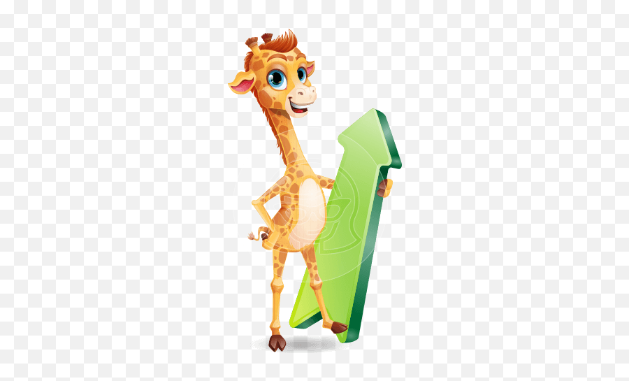 Animal Vector Cartoon Characters Graphicmama - Character Emoji,Giraffe Emoji For Iphone