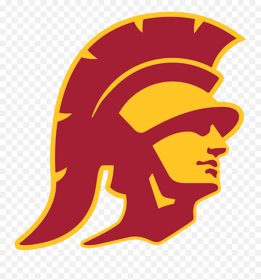 Usc Football Helmet Clipart - Usc Trojan Logo Emoji,Utah Utes Emoji