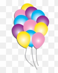 Disney Princess Balloons Party pack 16 - Just For Kids Png Emoji