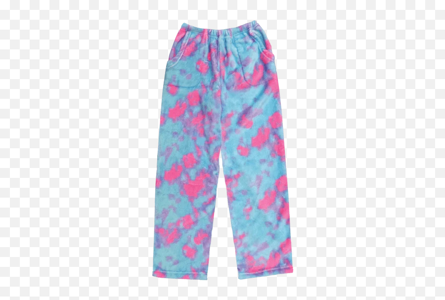Iscream Sherbet Tie Dye Plush Pants Glamour Girlz Central - Pajamas Emoji,Tie Dye Emoji