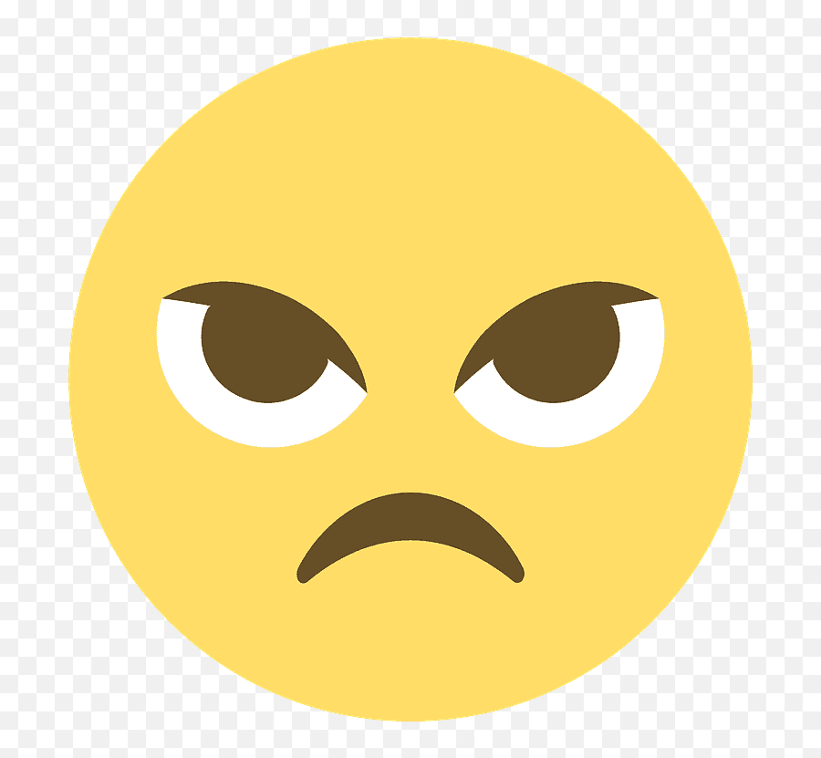 Angry Face Emoji Clipart - Winking Emoji With Black Transparent Emoji Smile Vector,Winky Face Emoji