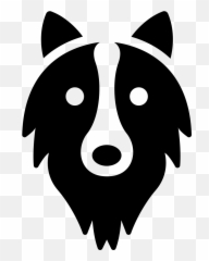 Rough Collie Border Collie Rottweiler - Border Collie Icon Png Emoji,Bulldog Emoji