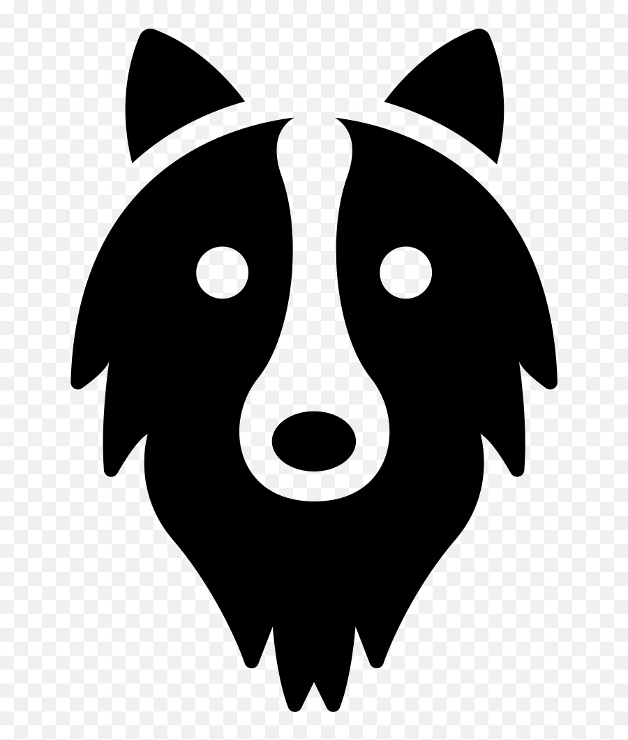 Rough Collie Border Collie Rottweiler - Border Collie Icon Png Emoji,Bulldog Emoji