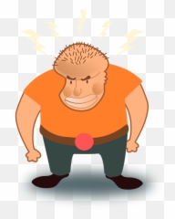 Furious Upset Person Woman Angry - Mad Man Cartoon Emoji,Snort Emoji