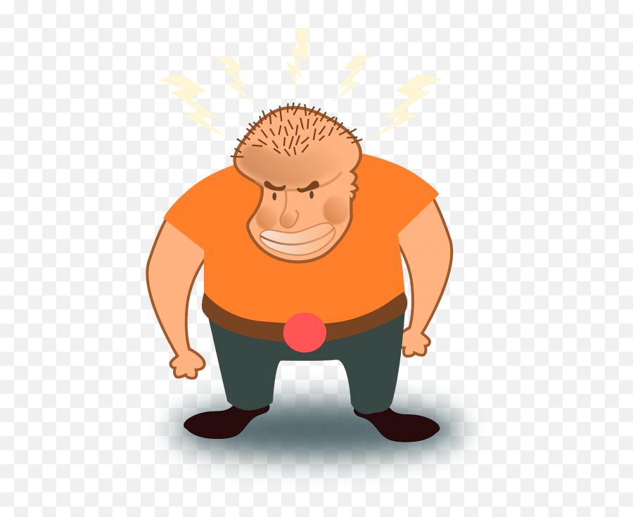 Furious Upset Person Woman Angry - Mad Man Cartoon Emoji,Snort Emoji