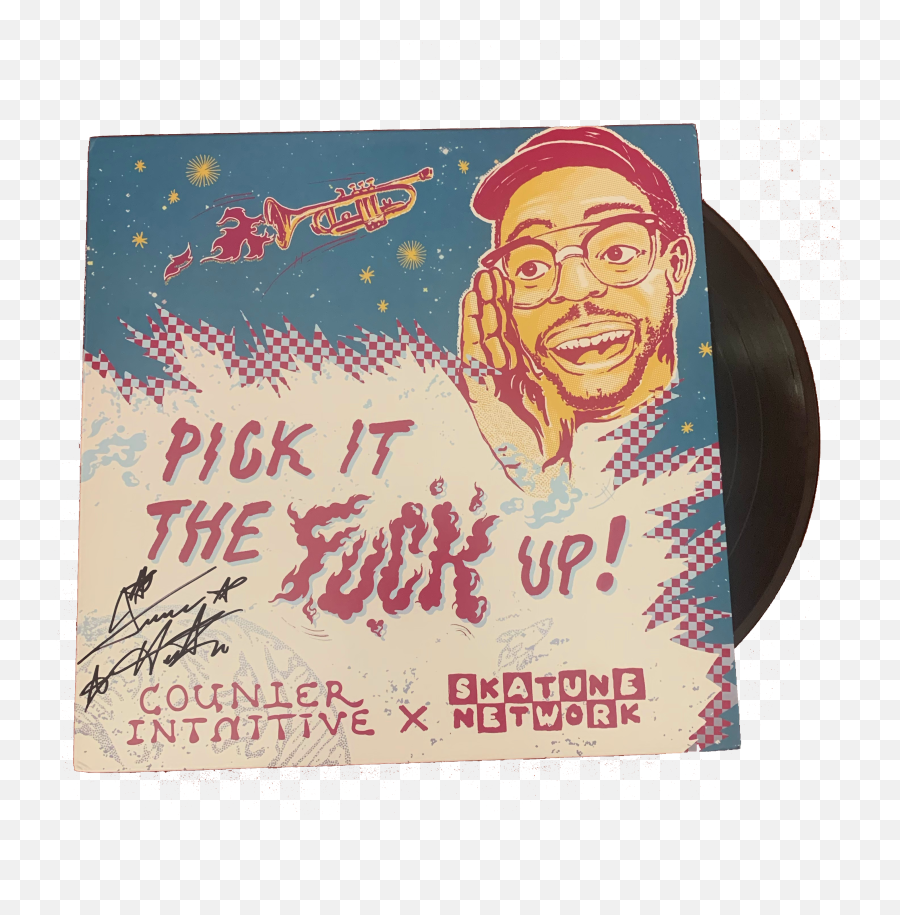 Products Skatunenetwork - Ska Tune Network Emoji,Vinyl Record Emoji