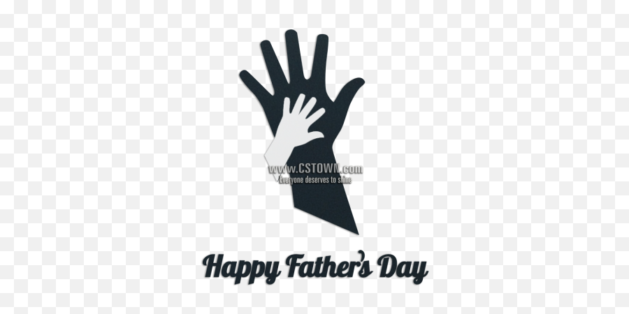 Hand In Hand Happy Fathers Day Iron - Sign Emoji,Fathers Day Emoji