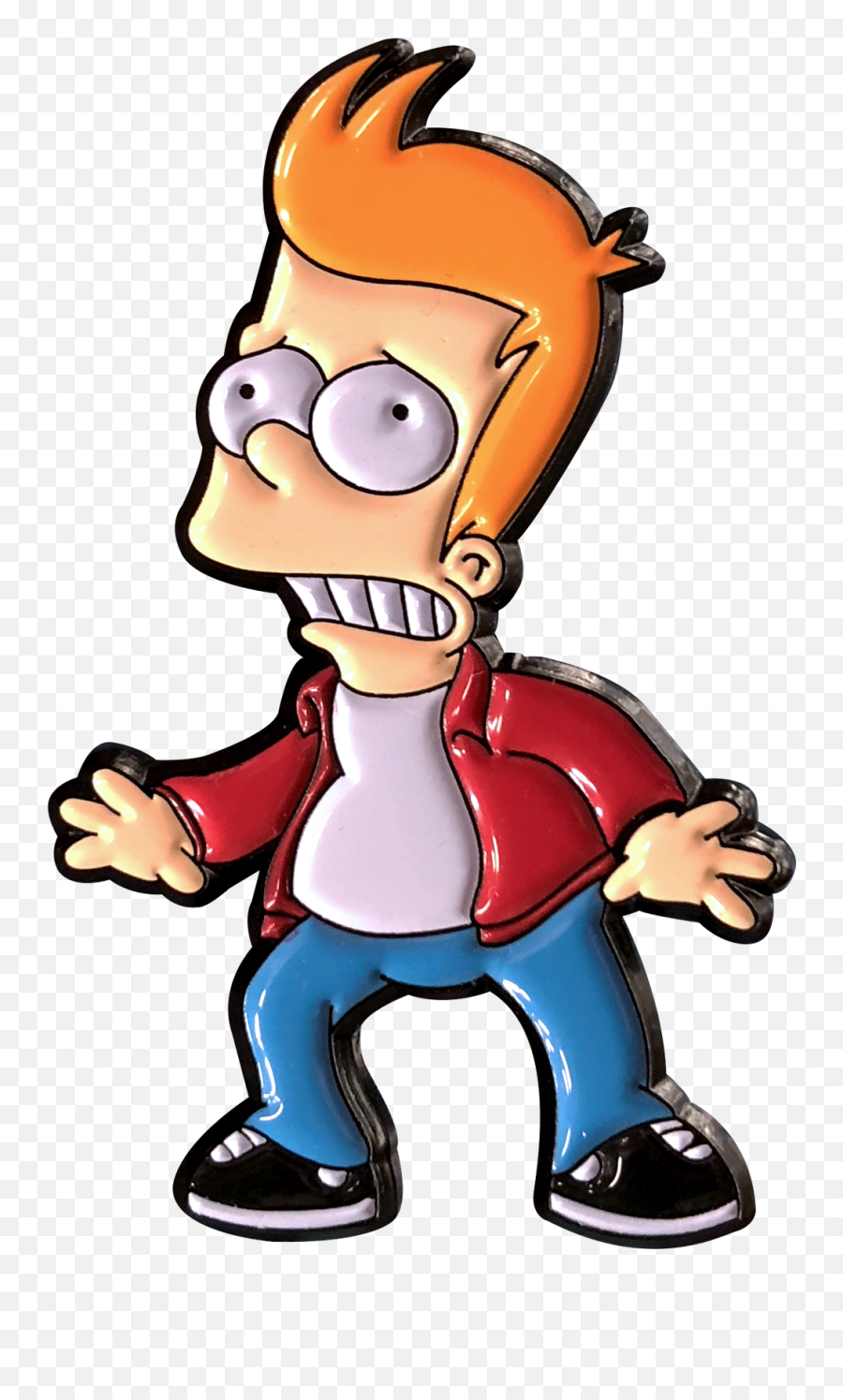 Thumbs Bart X Futurama Pin - A Shop Called Quest Clipart Bart X Futurama Emoji,Yogi Emoji