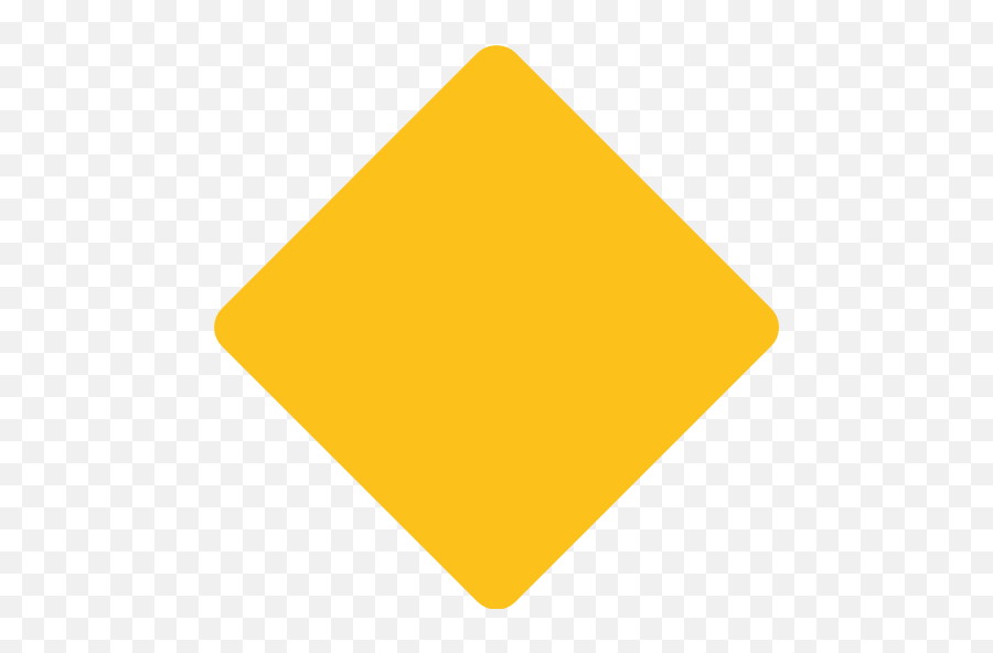 Small Orange Diamond Emoji For Facebook - Triangle,Small Emojis