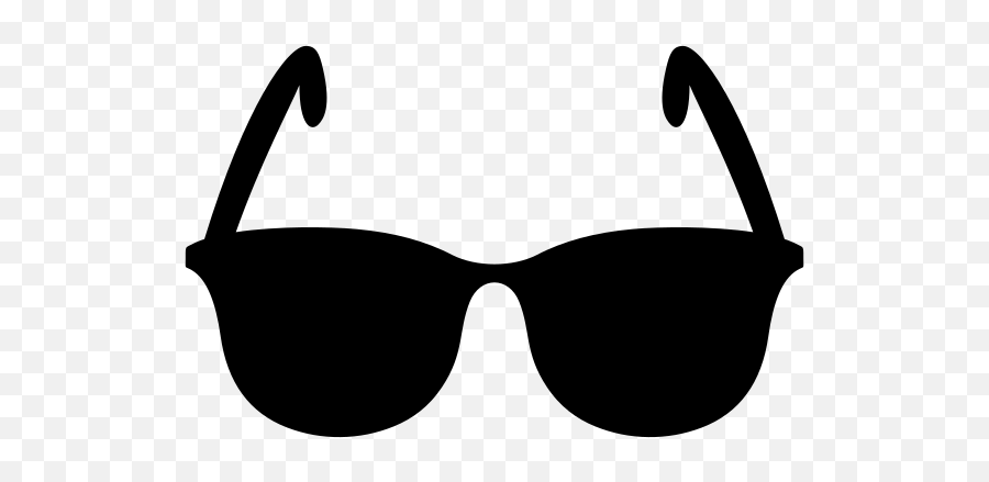 Emojione Bw 1f576 - Transparent Background Sunglasses Clipart Emoji,Emoji With Glasses Meaning