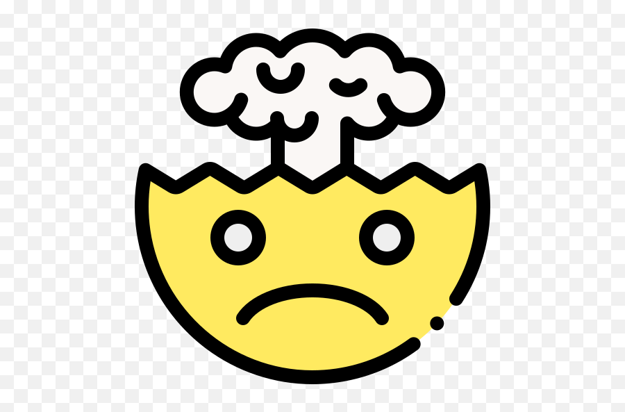 Exploding - Smiley Emoji,Explode Emoji