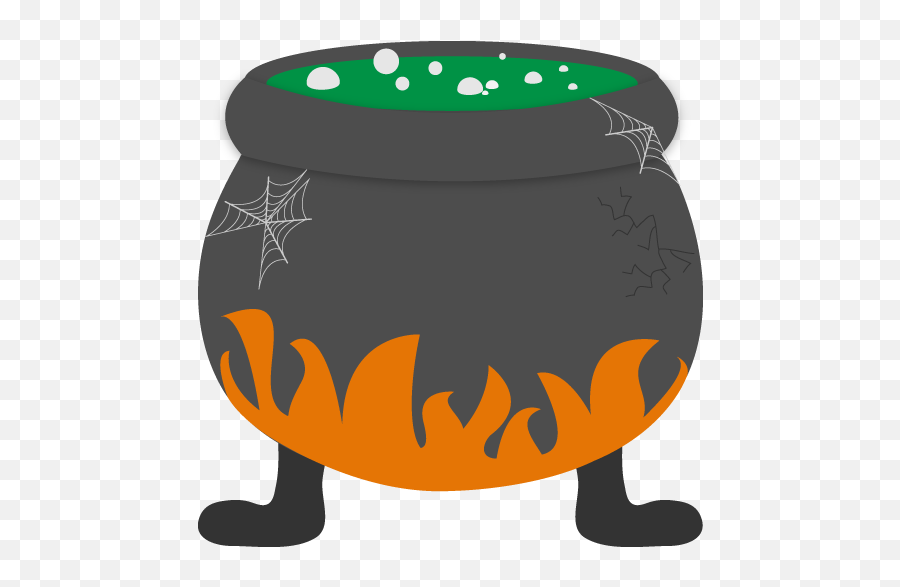 Bubbling Cauldron Halloween Halloween Emoji,Cauldron Emoji