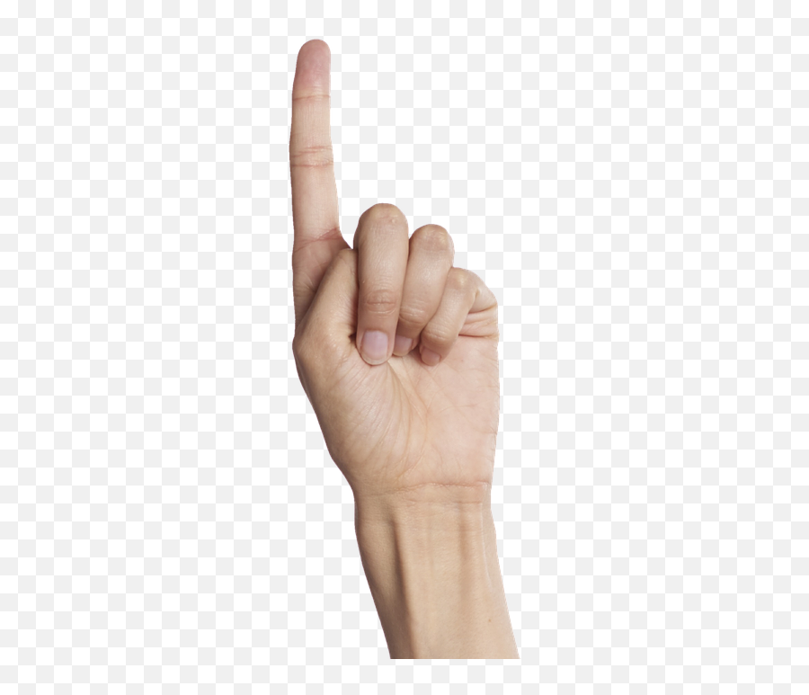 Hand Finger Symbol - Mano Con Un Dedo Emoji,Hand Emoticons Meaning