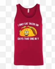 Taco Mexican I Only Eat Tacos - Lake Titicaca Motorboat Champion Emoji,Taco Emoticon