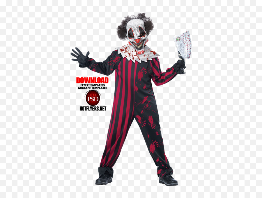Killer Clown - Zombie Clown Costume Emoji,Killer Clown Emoji
