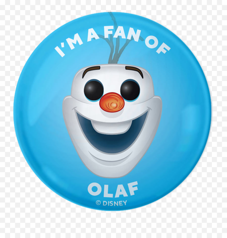 Im A Fan Of Olaf - Cartoon Emoji,Who Cares Emoticon